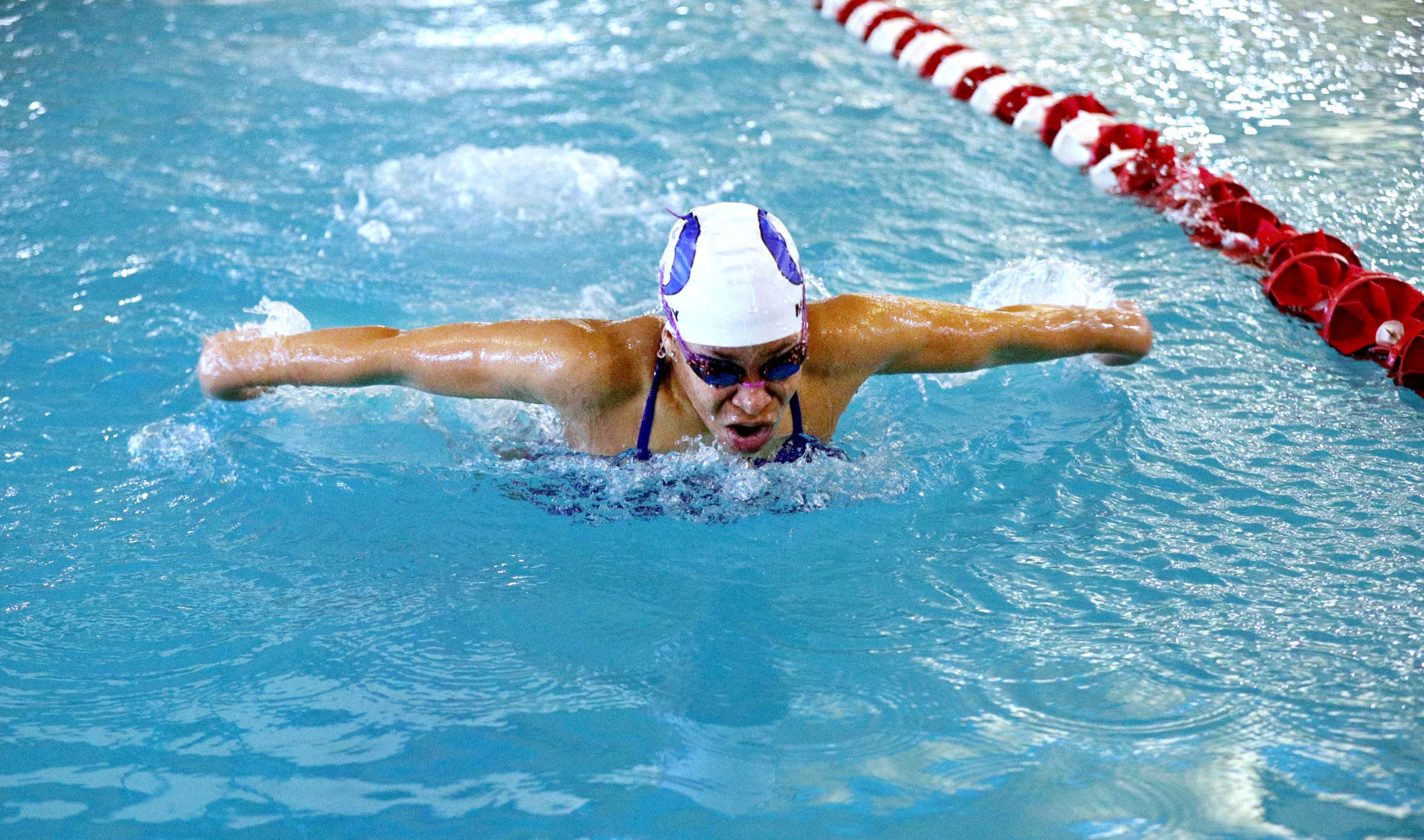 Oakcrest vs Delsea Regional swim meet